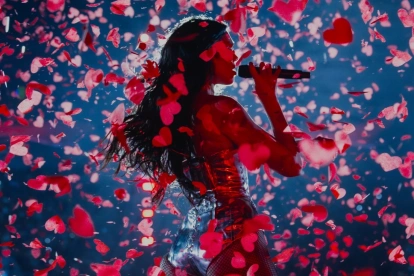 Dua Lipa en la última noche del Radical Optimist Tour
