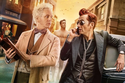 Good Omens, serie de Amazon Prime Video, concluyó la historia de Aziraphale y Crowley con recortes de producción, controversias alrededor de Neil Gaiman y una narrativa más condensada.