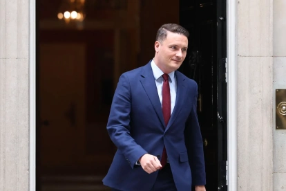 El ya ex ministro británico de Sanidad Wes Streeting.