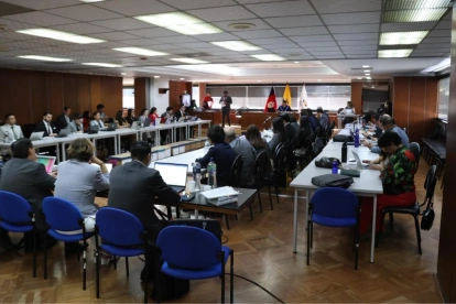 En esta segunda jornada, el fiscal general encargado Carlos Alarcón continuó con la exposición de los elementos de convicción