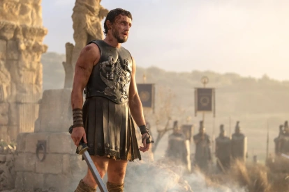 Gladiator II, protagonizada por Paul Mesca, es una de las películas que se despide de Netflix este mes de mayo.