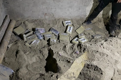 La droga fue encontrada en una vivienda de la parroquia rural Tarifa, perteneciente al cantón Samborondón, en la provincia de Guayas.