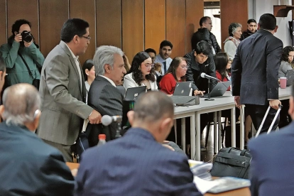 Acusado. El expresidente Lenín Moreno es uno de los 21 procesados en el caso Sinohydro.