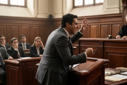 Un abogado rompe con la solemnidad de la Corte Nacional de Justicia al priorizar el temperamento sobre el derecho.
