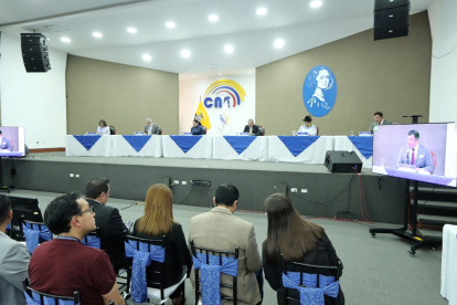 El Pleno del Consejo Nacional Electoral está conformado por cinco vocales.