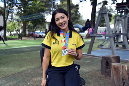 Lucianna Aroca fue plata en los Juegos Suramericanos de la Juventud, campeona panamericana junior 2025, y oro y bronce en el Panamerican Junior.