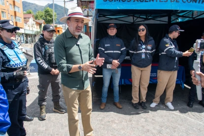 El alcalde, Pabel Muñoz, se refirió a las mesas técnicas que mantiene con el gremio del transporte.