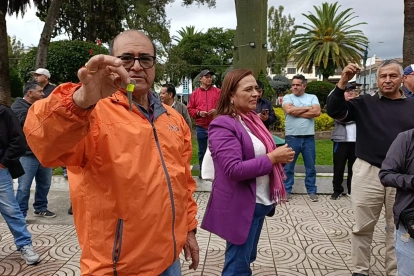 Unidades del transporte urbano permanecieron fuera de circulación tras la paralización del Consorcio de Transporte Urbano de Loja.