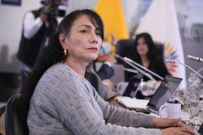 Patricia Núñez cuestionó el informe presidencial y defendió a Aquiles Álvarez y Jorge Glas.