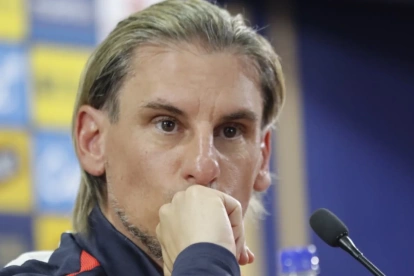 Sebastián Beccacece, entrenador de la Selección de Ecuador.