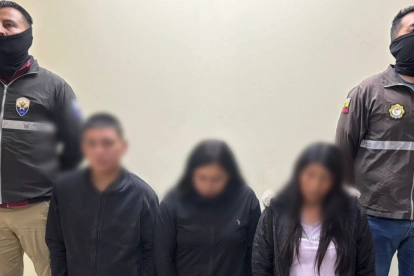 En otro operativo, tres personas fueron aprehendidas por el delito de robo a personas bajo la modalidad de arranchadores.