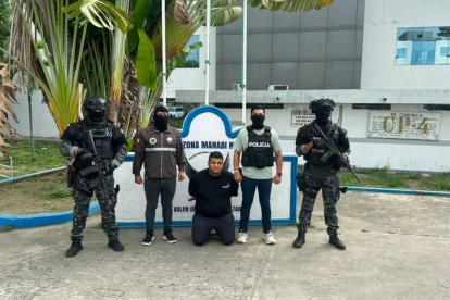 Policía detiene a alias JP en Portoviejo por narcotráfico, mayo 2026, tras allanamiento