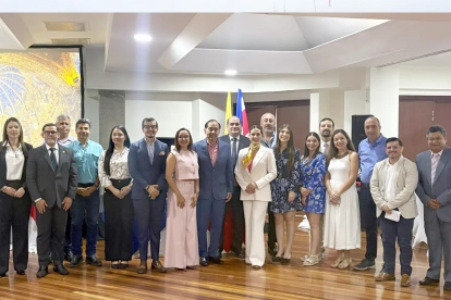 Empresarios del sector del plástico de Ecuador, en Costa Rica.