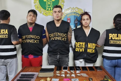 Policía de Ecuador y Perú captura a tres de Los Lobos en Lima por extorsión, mayo 2026
