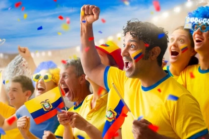Una foto referencial de que en la publicidad del Mundial 2026 casi todos usan la misma idea.