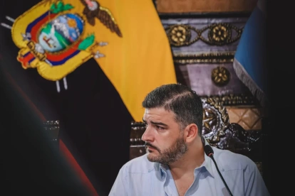 Aquiles Álvarez, alcalde de Guayaquil, en una fotografía de archivo.