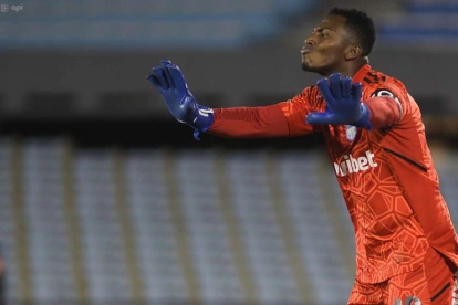 Pedo Ortiz ha sido regular como arquero de Emelec durante varias temporadas.