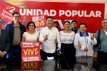 Unidad Popular enfrenta un proceso de cancelación por no contar con el mínimo de adherentes.