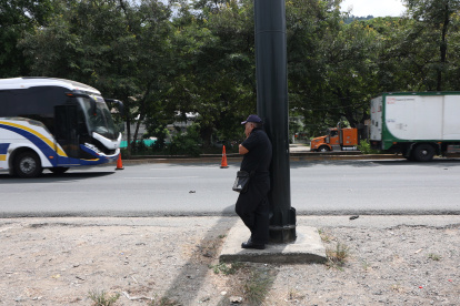 En este punto de la vía se han registrado siniestros.