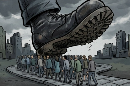 Ilustración. El abuso de poder y la falta de garantías judiciales generan preocupación.
