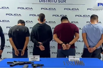 Los sospechosos están a órdenes de la justicia.