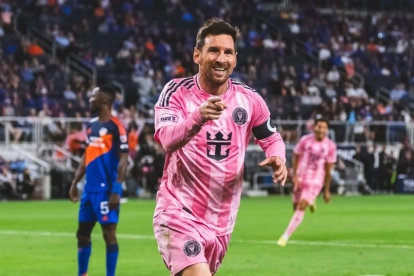 Imagen del futbolista argentino Lionel Messi.