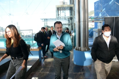 Referencia. Pabel Muñoz aseguró que la extensión del Metro de Quito hasta La Ofelia costaría entre $ 550 y 600 millones.