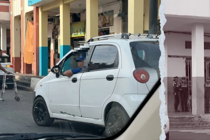 En el video cuestionaron a agentes de Segura EP por no ayudar a peatón con discapacidad.