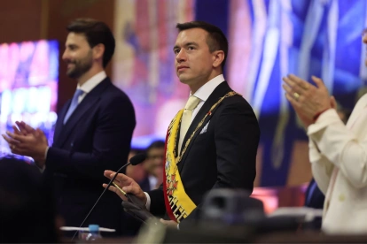 Daniel Noboa rindió cuentas el 24 de mayo de 2026 en la Asamblea Nacional.