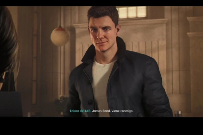 El actor irlandés Patrick Gibson interpretó a James Bond en el videojuego.