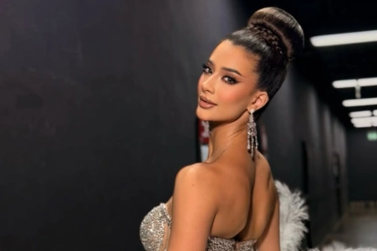 Samantha Quenedit , representante de Ecuador en el Miss Grand All Stars 2026.