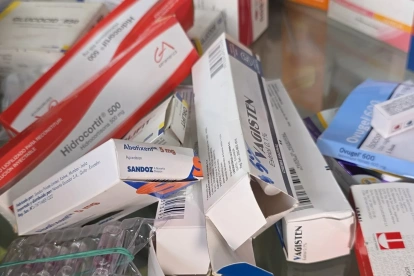 Medicamentos incautados por la ARCSA.