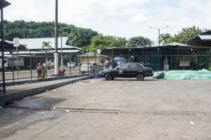 El asesinato se cometió en uno de los andenes del mercado municipal Montebello, ubicado en el noroeste de Guayaquil.