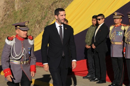 El ministro de Infraestructura y Transporte, Roberto Luque.