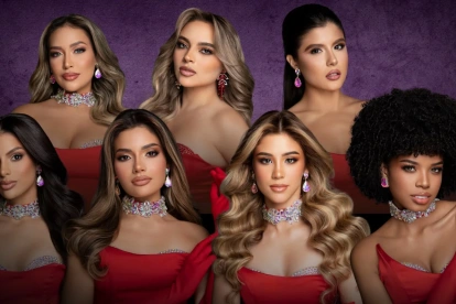 Parte de las candidatas oficiales al Miss Ecuador 2026.