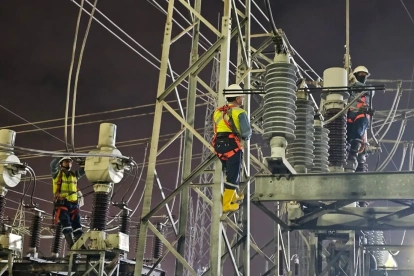 Uno de los trabajos se realizó en la subestación Pascuales, en Guayaquil, considerada una instalación estratégica.