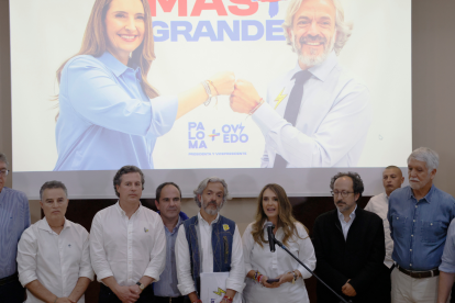 Paloma Valencia anunció su respaldo a Abelardo de la Espriella en la segunda vuelta presidencial.