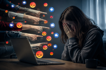 El anonimato y la polarización en redes sociales suelen favorecer dinámicas de agresión e intolerancia que desplazan el debate por el ataque personal.