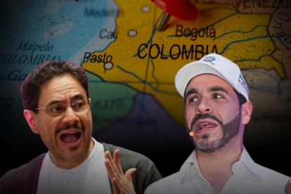 Referencial.De la Espriella y Cepeda en debate sobre Colombia, con Ecuador como escenario de atención.