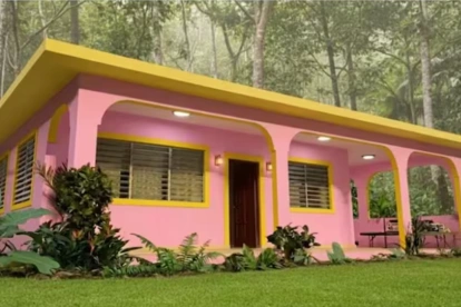 Captura de pantalla de la llamativa “Casita de Bad Bunny”, ofertada en Idealista por un millón de euros.
