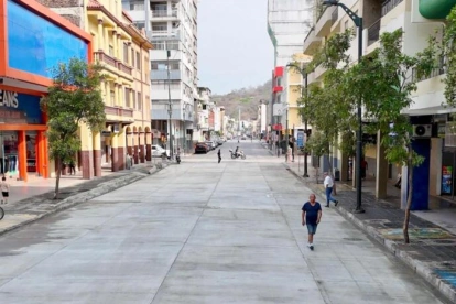 Referencial. El Municipio ha realizado varios trabajos en el centro de Guayaquil durante los últimos meses.