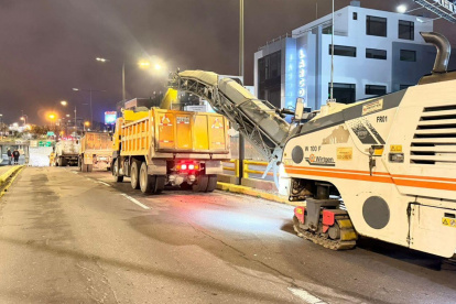 El cierre de un nuevo tramo de la av. Oswaldo Guayasamín tendrá un contraflujo en Cumbayá y durará 15 días.