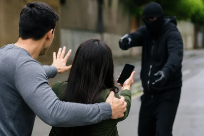 El violento asalto a una pareja en La Gasca terminó con tres detenidos gracias a la coordinación entre vecinos y Policía.
