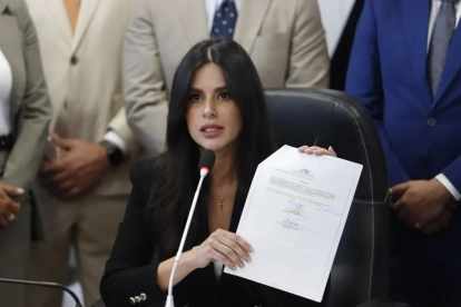 Diana Jácome aseguró que el audio difundido en el caso Progen no revela ninguna participación suya.