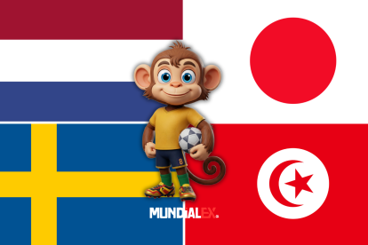 El Grupo F del Mundial 2026 está compuesto por Países Bajos, Japón, Suecia y Túnez. Sigue la cobertura en MundialEX.