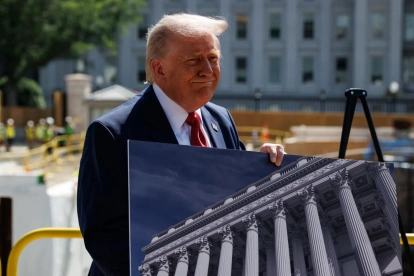 Fotografía de archivo del presidente de EE.UU., Donald Trump.