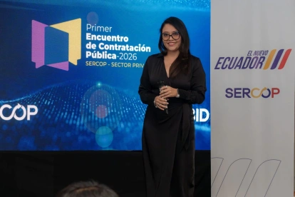 Nataly Avilés fue designada por Daniel Noboa como nueva directora general del Sercop.
