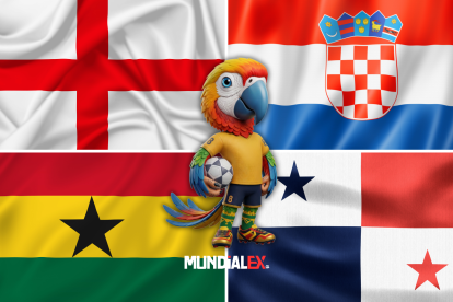 Inglaterra, Croacia, Ghana y Panamá integran el Grupo L del Mundial 2026. Siga la cobertura en MundialEX.