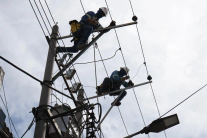 El 30 y 31 de mayo se realizó el mantenimiento preventivo en el sector de la Villoflora, en el sur de Quito.