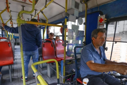 Referencial. La ciudadanía teme al utilizar el transporte urbano.